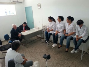 Reunião no Hospital Dr. Júlio César Paulino Maia