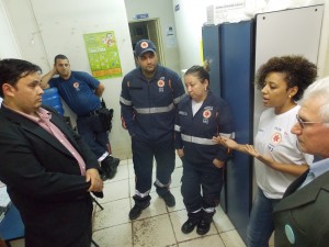 Visita ao Samu