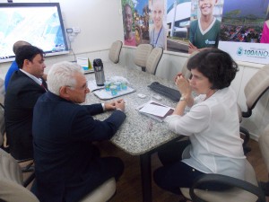 Prefeita Marcia Moura recebeu o Coren-MS em seu gabinete e prometeu apoio