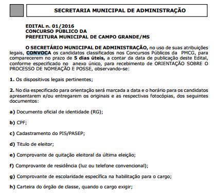 convocacao dos 80