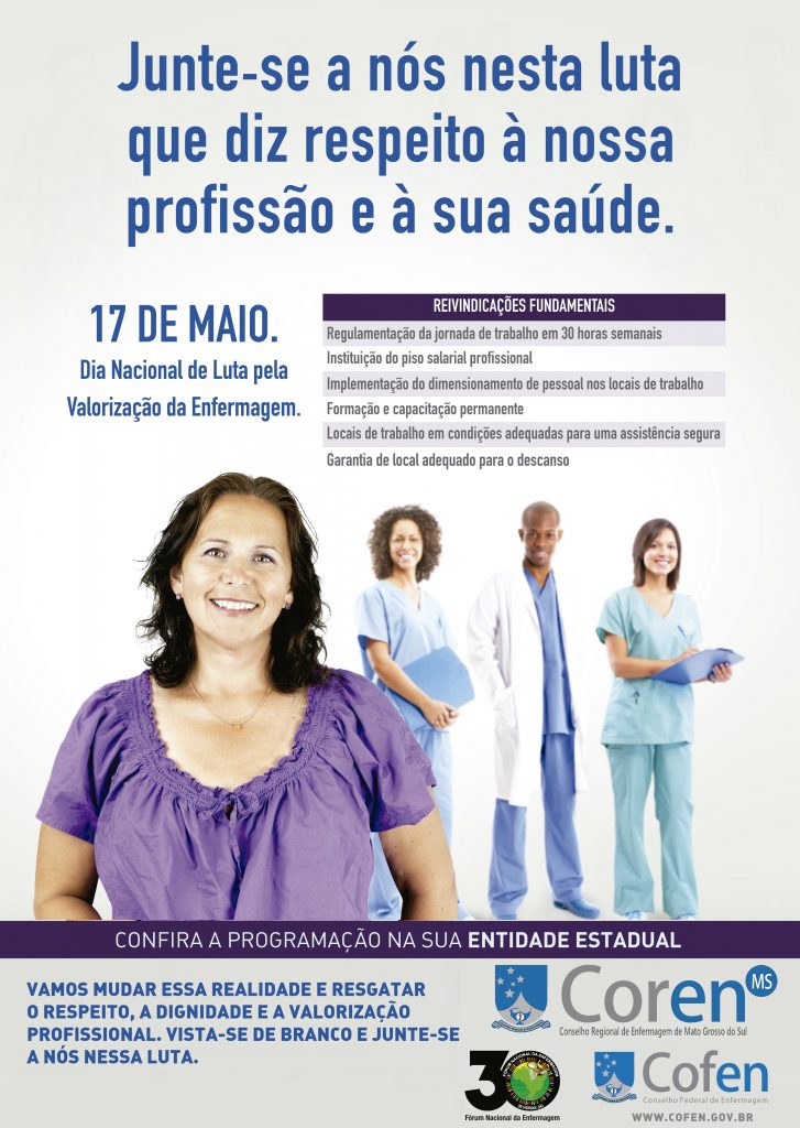 COFEN_Dia da Enfermagem_Cartaz_A3.indd